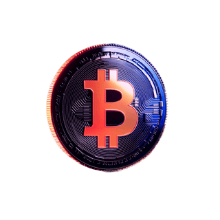 Floating card with crypto market analytics data visualisation